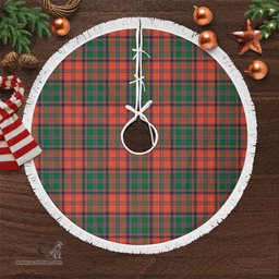 Stewart of Appin Ancient Tartan Christmas Tree Skirt Scottish Plaid Tartan Plaid - ScotsTee - scotstee.com