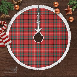 Stewart (Stuart) of Bute Tartan Christmas Tree Skirt Scottish Plaid Tartan Plaid - ScotsTee - scotstee.com