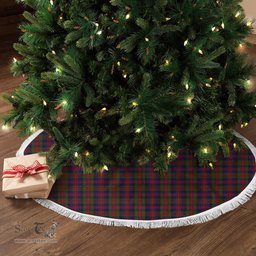 Tennant Tartan Christmas Tree Skirt Scottish Plaid Tartan Plaid - ScotsTee - scotstee.com