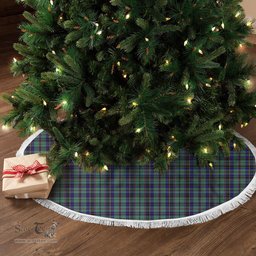 Stevenson Tartan Christmas Tree Skirt Scottish Plaid Tartan Plaid - ScotsTee - scotstee.com
