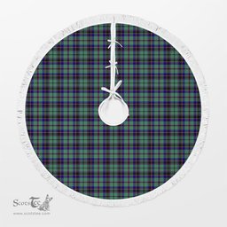 Stevenson Tartan Christmas Tree Skirt Scottish Plaid Tartan Plaid - ScotsTee - scotstee.com