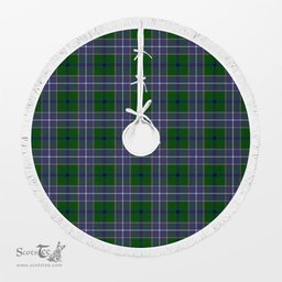 Wishart Hunting Tartan Christmas Tree Skirt Scottish Plaid Tartan Plaid - ScotsTee - scotstee.com