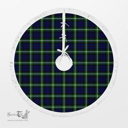 Lamont Modern Tartan Christmas Tree Skirt Scottish Plaid Tartan Plaid - ScotsTee - scotstee.com