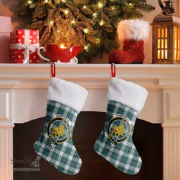 Scottish Campbell Dress Clan Tartan Crest Christmas Stocking - Tartan Plaid Christmas Decor Scottish Plaid Tartan Plaid - ScotsTee - scotstee.com