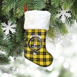 Scottish Barclay Dress Modern Clan Tartan Crest Christmas Stocking - Tartan Plaid Christmas Decor Scottish Plaid Tartan Plaid - ScotsTee - scotstee.com