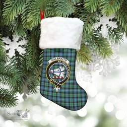Scottish Galbraith Ancient Clan Tartan Crest Christmas Stocking - Tartan Plaid Christmas Decor Scottish Plaid Tartan Plaid - ScotsTee - scotstee.com