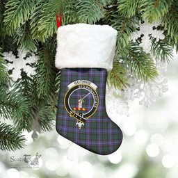 Scottish Guthrie Modern Clan Tartan Crest Christmas Stocking - Tartan Plaid Christmas Decor Scottish Plaid Tartan Plaid - ScotsTee - scotstee.com