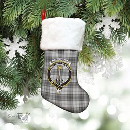 Scottish Glendinning Clan Tartan Crest Christmas Stocking - Tartan Plaid Christmas Decor Scottish Plaid Tartan Plaid - ScotsTee - scotstee.com