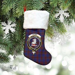 Scottish Home Modern Clan Tartan Crest Christmas Stocking - Tartan Plaid Christmas Decor Scottish Plaid Tartan Plaid - ScotsTee - scotstee.com