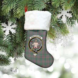 Scottish MacFarlane Hunting Ancient Clan Tartan Crest Christmas Stocking - Tartan Plaid Christmas Decor Scottish Plaid Tartan Plaid - ScotsTee - scotstee.com