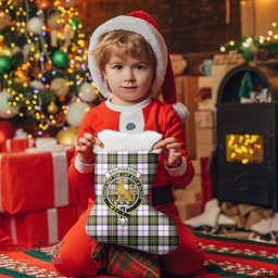 Scottish MacPherson Dress Modern Clan Tartan Crest Christmas Stocking - Tartan Plaid Christmas Decor Scottish Plaid Tartan Plaid - ScotsTee - scotstee.com