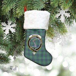 Scottish MacNeill of Colonsay Ancient Clan Tartan Crest Christmas Stocking - Tartan Plaid Christmas Decor Scottish Plaid Tartan Plaid - ScotsTee - scotstee.com