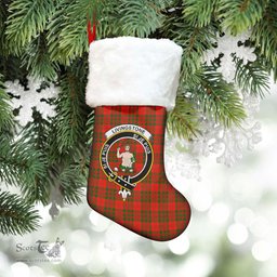 Scottish Livingstone Clan Tartan Crest Christmas Stocking - Tartan Plaid Christmas Decor Scottish Plaid Tartan Plaid - ScotsTee - scotstee.com
