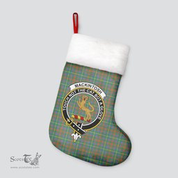 Scottish MacKintosh Hunting Ancient Clan Tartan Crest Christmas Stocking - Tartan Plaid Christmas Decor Scottish Plaid Tartan Plaid - ScotsTee - scotstee.com