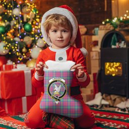 Scottish Lindsay Ancient Clan Tartan Crest Christmas Stocking - Tartan Plaid Christmas Decor Scottish Plaid Tartan Plaid - ScotsTee - scotstee.com
