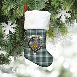 Scottish MacKenzie Dress Ancient Clan Tartan Crest Christmas Stocking - Tartan Plaid Christmas Decor Scottish Plaid Tartan Plaid - ScotsTee - scotstee.com