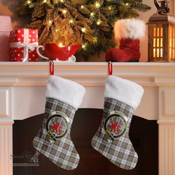 Scottish MacDuff Dress Ancient Clan Tartan Crest Christmas Stocking - Tartan Plaid Christmas Decor Scottish Plaid Tartan Plaid - ScotsTee - scotstee.com