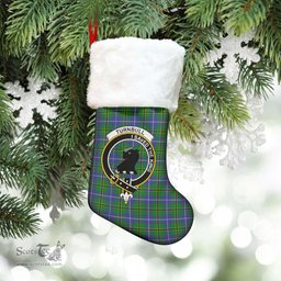 Scottish Turnbull Hunting Clan Tartan Crest Christmas Stocking - Tartan Plaid Christmas Decor Scottish Plaid Tartan Plaid - ScotsTee - scotstee.com