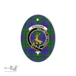 Strachan Scottish Clan Plaid Ornament Gift. Christmas Tree Ornament Strachan Clan Tartan Ornament,  ceramic ornament, personalized christmas ornaments, christmas tree ornaments, christmas door decorations, Plaid Ornament, Tartan Ceramic Ornament