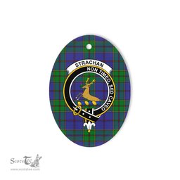 Strachan Scottish Clan Plaid Ornament Gift. Christmas Tree Ornament Strachan Clan Tartan Ornament,  ceramic ornament, personalized christmas ornaments, christmas tree ornaments, christmas door decorations, Plaid Ornament, Tartan Ceramic Ornament
