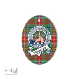 Muirhead Scottish Clan Badge Plaid Ornament Gift. Christmas Tree Ornament Muirhead Tartan Ornament,  ceramic ornament, personalized christmas ornaments, christmas tree ornaments, christmas door decorations, Plaid Ornament, Tartan Ceramic Ornament
