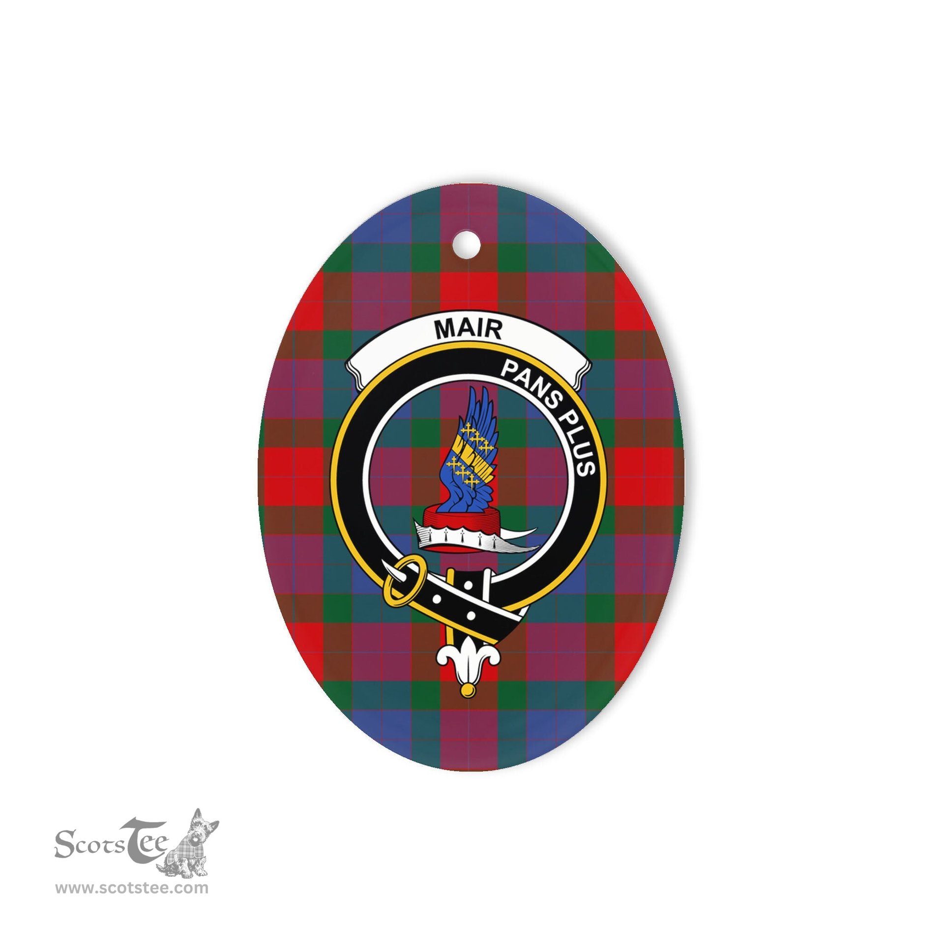 Mar Scottish Clan Plaid Ornament Gift. Christmas Tree Ornament Mar Clan Tartan Ornament,  ceramic ornament, personalized christmas ornaments, christmas tree ornaments, christmas door decorations, Plaid Ornament, Tartan Ceramic Ornament