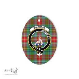 Muirhead Scottish Clan Plaid Ornament Gift. Christmas Tree Ornament Muirhead Clan Tartan Ornament,  ceramic ornament, personalized christmas ornaments, christmas tree ornaments, christmas door decorations, Plaid Ornament, Tartan Ceramic Ornament