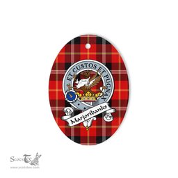Marjoribanks Scottish Clan Badge Plaid Ornament Gift. Christmas Tree Ornament Marjoribanks Tartan Ornament,  ceramic ornament, personalized christmas ornaments, christmas tree ornaments, christmas door decorations, Plaid Ornament, Tartan Ceramic Ornament