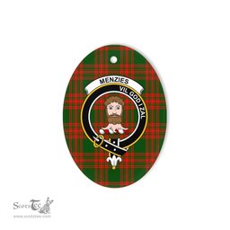 Menzies Scottish Clan Plaid Ornament Gift. Christmas Tree Ornament Menzies Clan Tartan Ornament,  ceramic ornament, personalized christmas ornaments, christmas tree ornaments, christmas door decorations, Plaid Ornament, Tartan Ceramic Ornament
