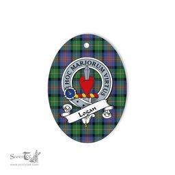 Logan Scottish Clan Badge Plaid Ornament Gift. Christmas Tree Ornament Logan Tartan Ornament,  ceramic ornament, personalized christmas ornaments, christmas tree ornaments, christmas door decorations, Plaid Ornament, Tartan Ceramic Ornament