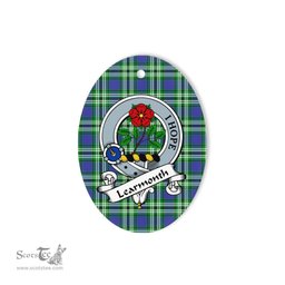 Learmonth Scottish Clan Badge Plaid Ornament Gift. Christmas Tree Ornament Learmonth Tartan Ornament,  ceramic ornament, personalized christmas ornaments, christmas tree ornaments, christmas door decorations, Plaid Ornament, Tartan Ceramic Ornament