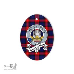 MacLachlan Scottish Clan Badge Plaid Ornament Gift. Christmas Tree Ornament MacLachlan Tartan Ornament,  ceramic ornament, personalized christmas ornaments, christmas tree ornaments, christmas door decorations, Plaid Ornament, Tartan Ceramic Ornament