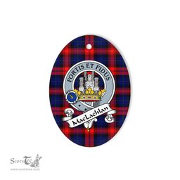 MacLachlan Scottish Clan Badge Plaid Ornament Gift. Christmas Tree Ornament MacLachlan Tartan Ornament,  ceramic ornament, personalized christmas ornaments, christmas tree ornaments, christmas door decorations, Plaid Ornament, Tartan Ceramic Ornament