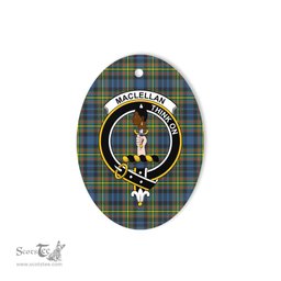 MacLellan Scottish Clan Plaid Ornament Gift. Christmas Tree Ornament MacLellan Clan Tartan Ornament,  ceramic ornament, personalized christmas ornaments, christmas tree ornaments, christmas door decorations, Plaid Ornament, Tartan Ceramic Ornament
