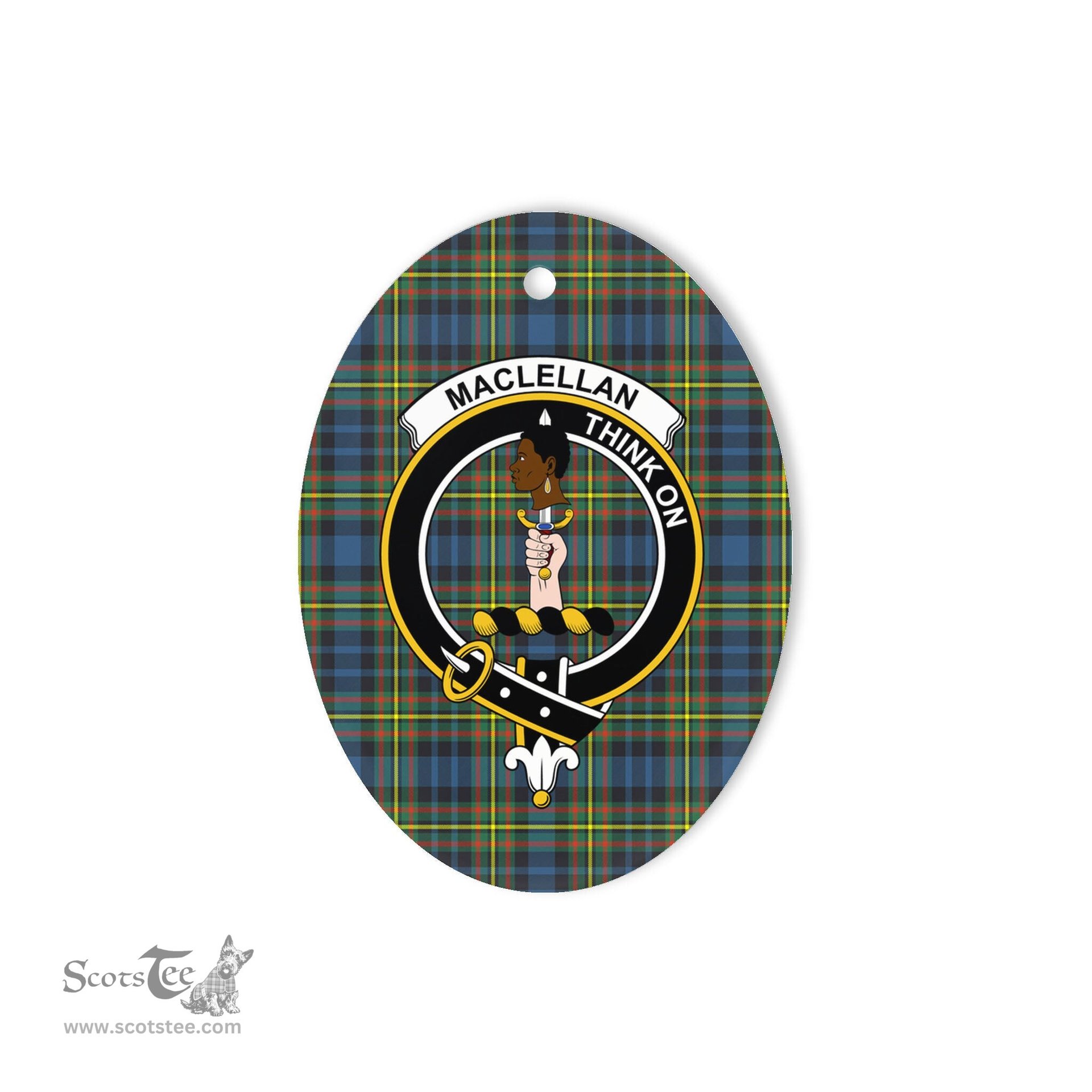 MacLellan Scottish Clan Plaid Ornament Gift. Christmas Tree Ornament MacLellan Clan Tartan Ornament,  ceramic ornament, personalized christmas ornaments, christmas tree ornaments, christmas door decorations, Plaid Ornament, Tartan Ceramic Ornament