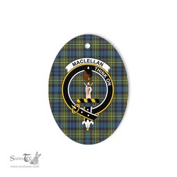 MacLellan Scottish Clan Plaid Ornament Gift. Christmas Tree Ornament MacLellan Clan Tartan Ornament,  ceramic ornament, personalized christmas ornaments, christmas tree ornaments, christmas door decorations, Plaid Ornament, Tartan Ceramic Ornament