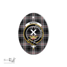 Moffat Scottish Clan Plaid Ornament Gift. Christmas Tree Ornament Moffat Clan Tartan Ornament,  ceramic ornament, personalized christmas ornaments, christmas tree ornaments, christmas door decorations, Plaid Ornament, Tartan Ceramic Ornament