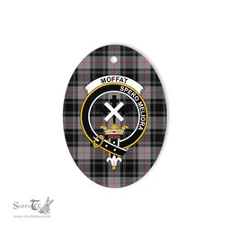 Moffat Scottish Clan Plaid Ornament Gift. Christmas Tree Ornament Moffat Clan Tartan Ornament,  ceramic ornament, personalized christmas ornaments, christmas tree ornaments, christmas door decorations, Plaid Ornament, Tartan Ceramic Ornament