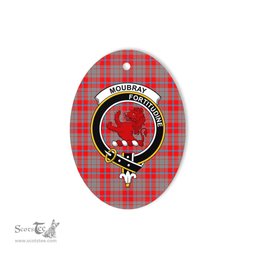 Moubray Scottish Clan Plaid Ornament Gift. Christmas Tree Ornament Moubray Clan Tartan Ornament,  ceramic ornament, personalized christmas ornaments, christmas tree ornaments, christmas door decorations, Plaid Ornament, Tartan Ceramic Ornament