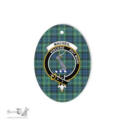 MacNeil of Colonsay Scottish Clan Plaid Ornament Gift. Christmas Tree Ornament MacNeil of Colonsay Clan Tartan Ornament,  ceramic ornament, personalized christmas ornaments, christmas tree ornaments, christmas door decorations, Plaid Ornament, Tartan Ceramic Ornament