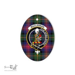 MacLennan Scottish Clan Plaid Ornament Gift. Christmas Tree Ornament MacLennan Clan Tartan Ornament,  ceramic ornament, personalized christmas ornaments, christmas tree ornaments, christmas door decorations, Plaid Ornament, Tartan Ceramic Ornament