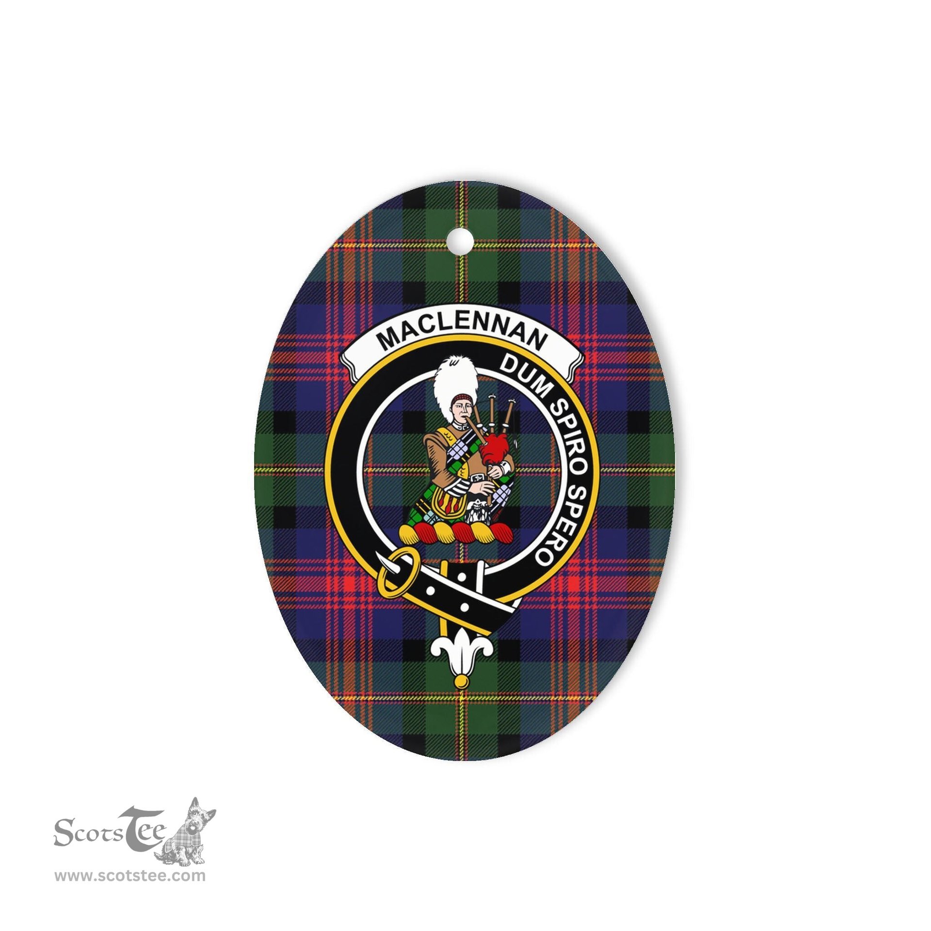MacLennan Scottish Clan Plaid Ornament Gift. Christmas Tree Ornament MacLennan Clan Tartan Ornament,  ceramic ornament, personalized christmas ornaments, christmas tree ornaments, christmas door decorations, Plaid Ornament, Tartan Ceramic Ornament