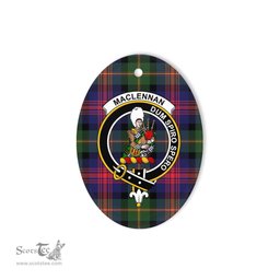 MacLennan Scottish Clan Plaid Ornament Gift. Christmas Tree Ornament MacLennan Clan Tartan Ornament,  ceramic ornament, personalized christmas ornaments, christmas tree ornaments, christmas door decorations, Plaid Ornament, Tartan Ceramic Ornament