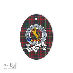 MacKintosh Scottish Clan Badge Plaid Ornament Gift. Christmas Tree Ornament MacKintosh Tartan Ornament,  ceramic ornament, personalized christmas ornaments, christmas tree ornaments, christmas door decorations, Plaid Ornament, Tartan Ceramic Ornament
