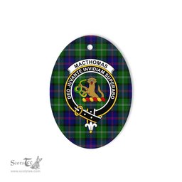 MacThomas Scottish Clan Plaid Ornament Gift. Christmas Tree Ornament MacThomas Clan Tartan Ornament,  ceramic ornament, personalized christmas ornaments, christmas tree ornaments, christmas door decorations, Plaid Ornament, Tartan Ceramic Ornament