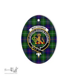 MacThomas Scottish Clan Plaid Ornament Gift. Christmas Tree Ornament MacThomas Clan Tartan Ornament,  ceramic ornament, personalized christmas ornaments, christmas tree ornaments, christmas door decorations, Plaid Ornament, Tartan Ceramic Ornament