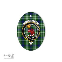 Spottiswood Scottish Clan Plaid Ornament Gift. Christmas Tree Ornament Spottiswood Clan Tartan Ornament,  ceramic ornament, personalized christmas ornaments, christmas tree ornaments, christmas door decorations, Plaid Ornament, Tartan Ceramic Ornament