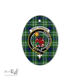 Spottiswood Scottish Clan Plaid Ornament Gift. Christmas Tree Ornament Spottiswood Clan Tartan Ornament,  ceramic ornament, personalized christmas ornaments, christmas tree ornaments, christmas door decorations, Plaid Ornament, Tartan Ceramic Ornament