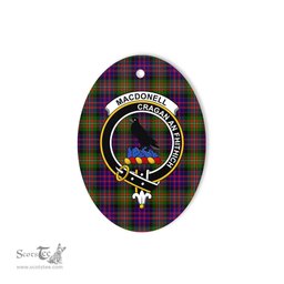 MacDonell of Glengarry Scottish Clan Plaid Ornament Gift. Christmas Tree Ornament MacDonell of Glengarry Clan Tartan Ornament,  ceramic ornament, personalized christmas ornaments, christmas tree ornaments, christmas door decorations, Plaid Ornament, Tartan Ceramic Ornament