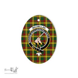 MacMillan Scottish Clan Plaid Ornament Gift. Christmas Tree Ornament MacMillan Clan Tartan Ornament,  ceramic ornament, personalized christmas ornaments, christmas tree ornaments, christmas door decorations, Plaid Ornament, Tartan Ceramic Ornament